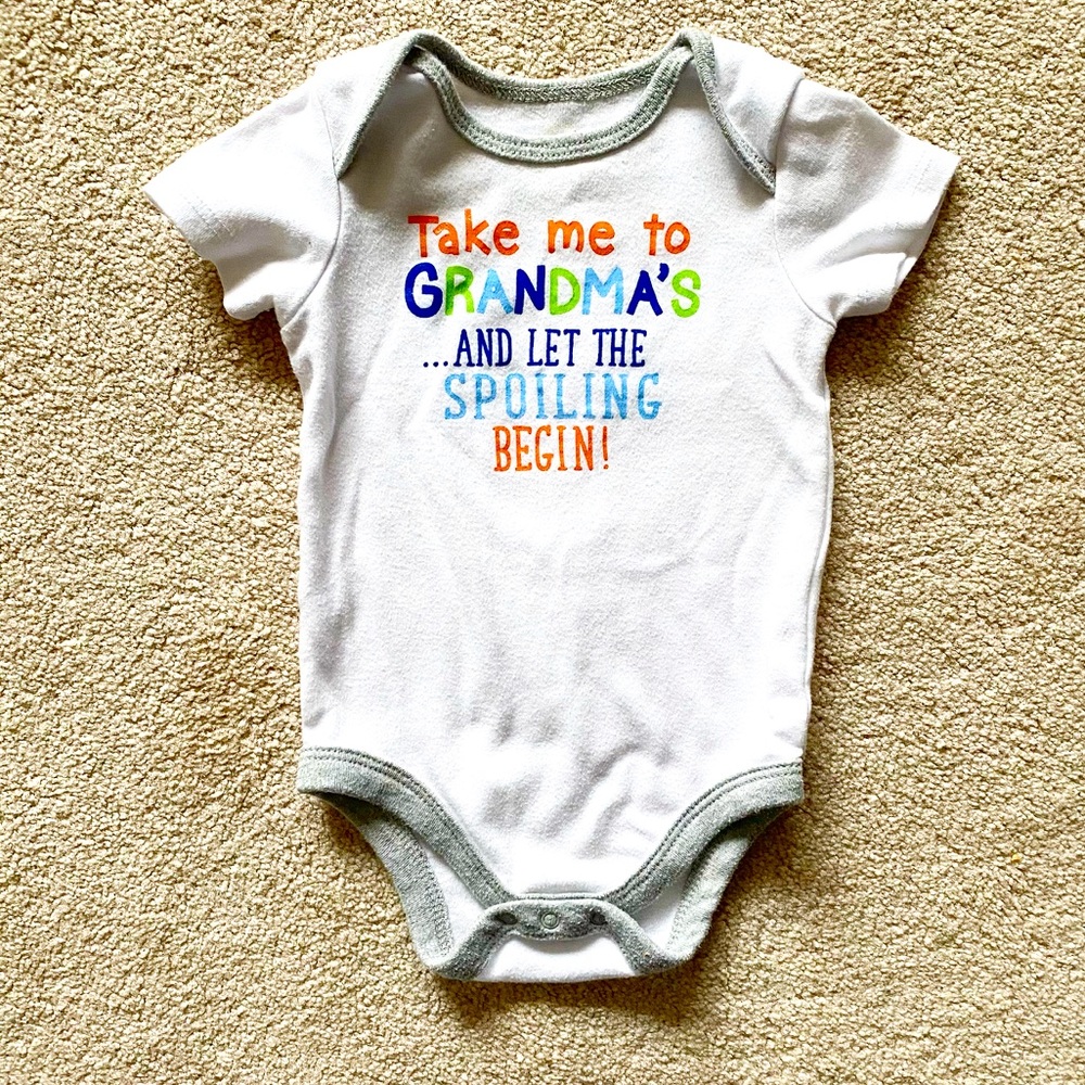 👵🏻”Take Me to Grandma’s” baby onesie - Picture 1 of 6